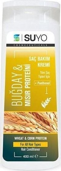 Green Farma Suyo Buğday-Mısır Proteini Besleyici Tüm Saçlar İçin Unisex Saç Kremi 400 ml