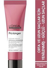 L'Oreal Professionnel Pro Longer Amino Asit Besleyici - Güçlendirici Orta-Uzun Saçlar İçin Durulanmayan Kadın Saç Kremi 150 ml
