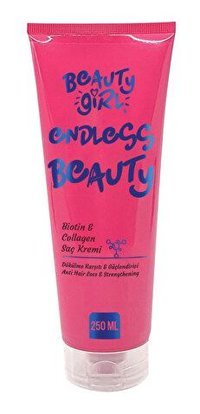 Beauty Girl Endless Beauty Biotin - Kolajen Dökülme Karşıtı - Güçlendirici Boyalı Tüm Saçlar İçin Kadın Saç Kremi 250 ml