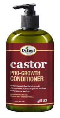 Difeel Castor Hint Yağı Sülfatsız Güçlendirici - Onarıcı Yavaş Uzayan Saçlar İçin Unisex Saç Kremi 354.9 ml