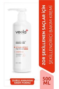 Veela Styling Effect Condition 9 Biotin - Kolajen Onarıcı - Şekillendirici Keratinli Tüm Saçlar İçin Durulanmayan Unisex Saç Kremi 500 ml