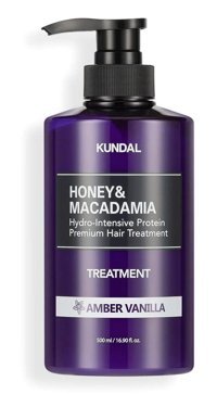 Kundal Amber Vanilla Bitki Özlü Besleyici - Nemlendirici Tüm Saçlar İçin Kadın Saç Kremi 500 ml