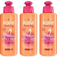 L'oréal Paris Elseve Dream Long Hint Yağı Kırılma Karşıtı Keratinli Boyalı Yıpranmış Saçlar İçin Kadın Saç Kremi 3 x 200 ml