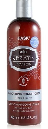 Hask Keratin Protein Silikonsuz Sülfatsız Nemlendirici Keratinli Kuru Saçlar İçin Kadın Saç Kremi 355 ml