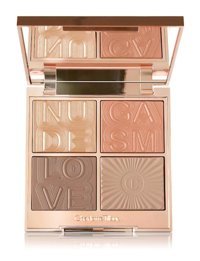 Charlotte Tilbury Nudegasm Işıltılı Toz Allık Paleti