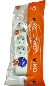 Viko Komodo 3'lü Soket 5 metre USB Kablolu Çiftli Akım Korumalı Priz