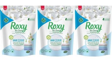 Dalan Roxy Bio Clean Renkliler ve Beyazlar İçin 156 Yıkama Toz Deterjan 3x1.6 kg