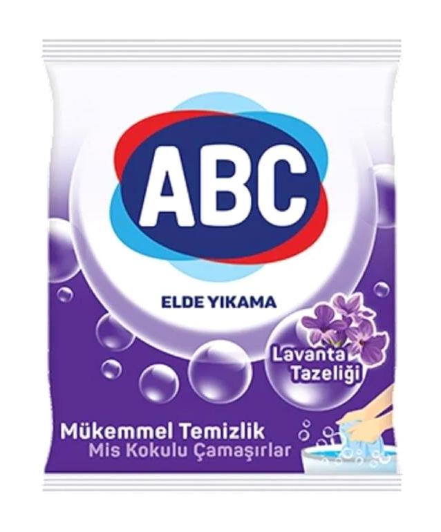 Abc Lavanta Tazeliği Renkliler ve Beyazlar İçin 12 Yıkama Toz Deterjan 600 gr