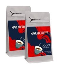 Marca De Coffee Dolce Filtre Kahve 2x250 Gr