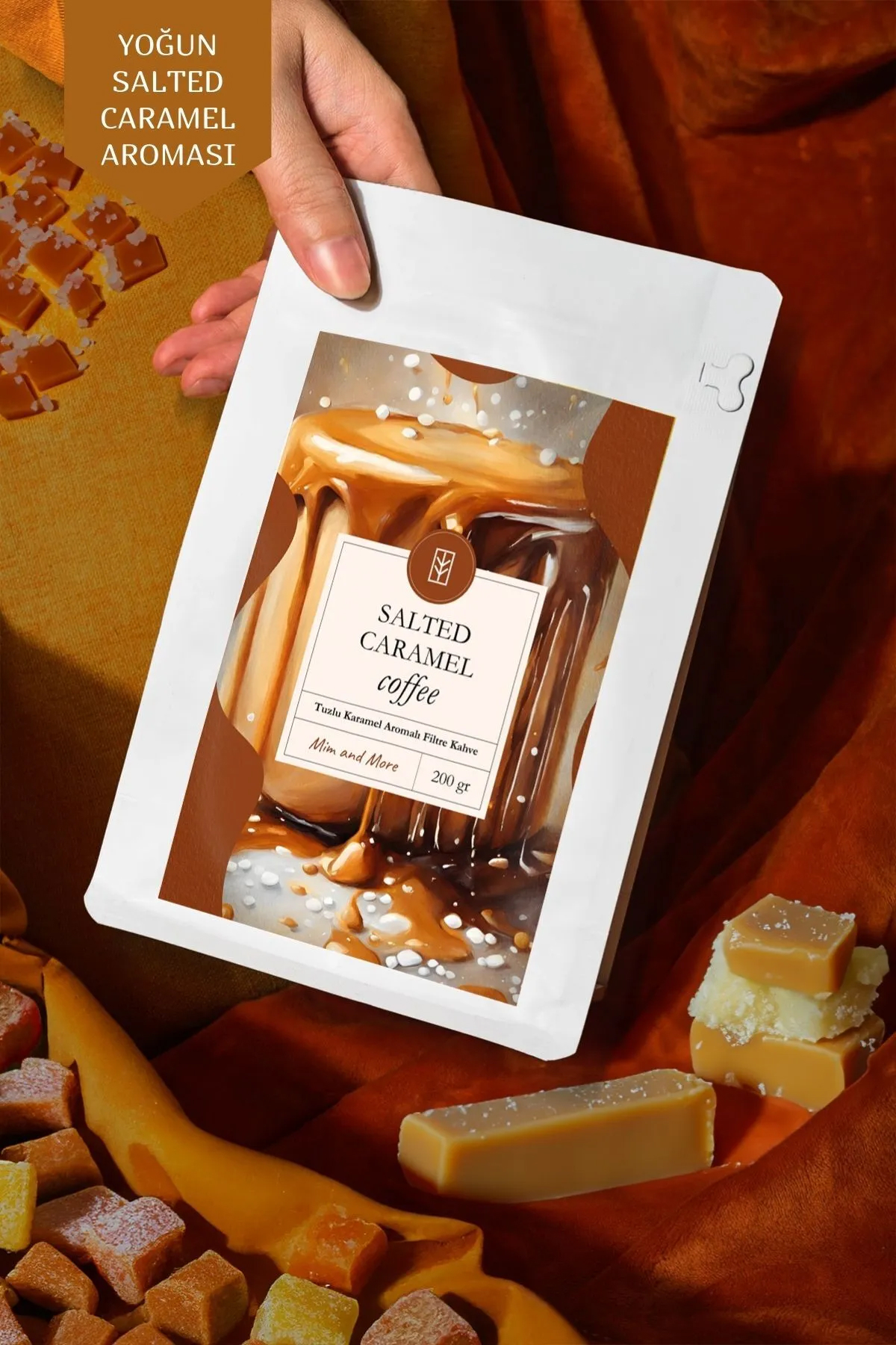 Mim And More Salted Caramel Filtre Kahve 200 Gr