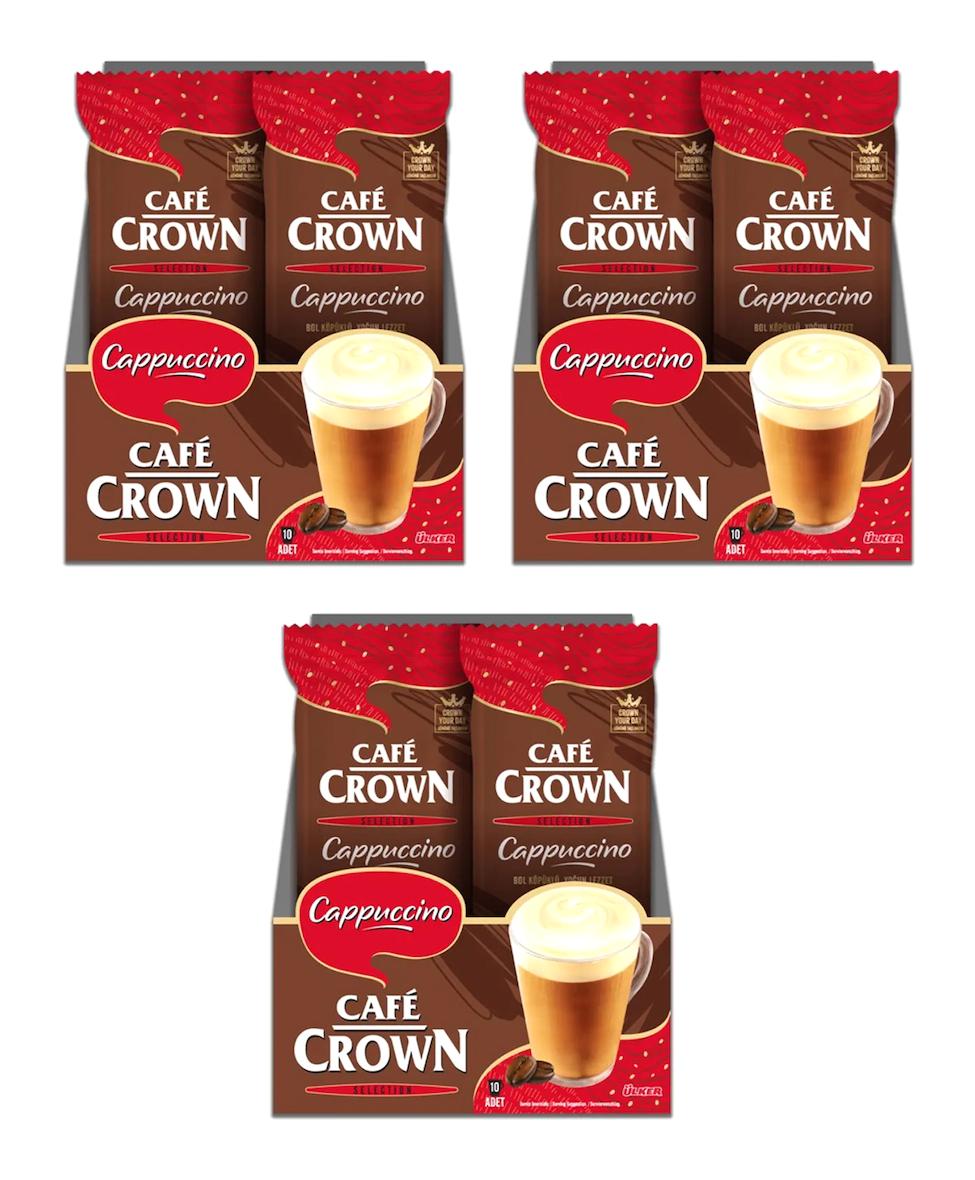Cafe Crown 14 gr 30 Adet Cappuccino Hazır Kahve
