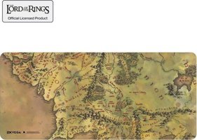 Exvega Lord Of The Rings 90x40 mm XXL Gaming Mousepad Sarı-Yeşil