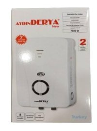 Aydın Derya 3 kademeli 7500 W 1 lt A Enerji Sınıfı Elektrikli Monofaz Ani Su Isıtıcı