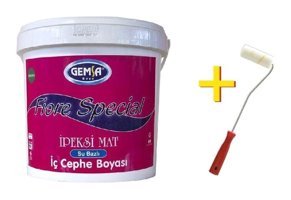 Gemsa 5016 Su Bazlı Antibakteriyel Mat İç Cephe Boyası 1 lt Sis