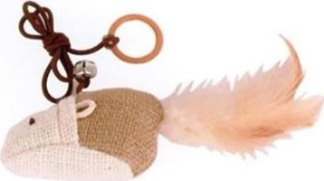 Eastland Peluş Tüylü Yakalama Yavru-Yetişkin Fare Kedi Oyuncağı