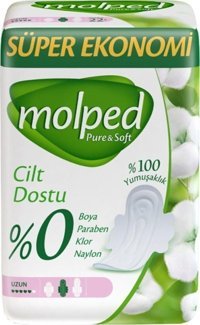 Molped Pure & Soft Organik Normal 20'li Hijyenik Ped 1 Adet