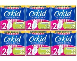 Orkid Ultra Normal 22'li Hijyenik Ped 6 Adet