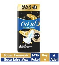 Orkid Normal 14'lü Hijyenik Ped 6 Adet