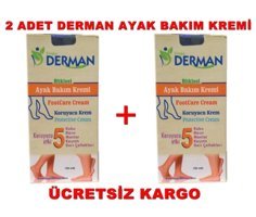 Derman Bitkisel Koruyucu Ayak Kremi 2x150 ml