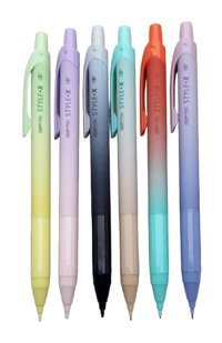 Gıpta Style-x Silgili Plastik Neon Çok Renkli 0.7 mm Uçlu Versatil Kalem