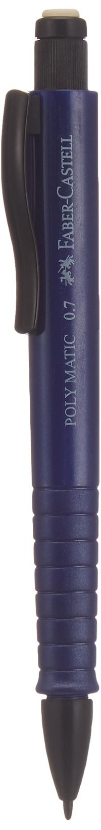 Faber-Castell Polymatic 2329 Silgili Plastik Metalik Mavi 0.7 mm Uçlu Versatil Kalem