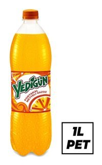 Yedigün Portakallı Pet Gazoz 1 lt