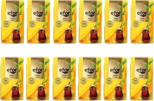 Efor Rize Siyah Dökme Çay 1.000 Gr X 12 Adet