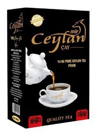 Ceylan çay 400 gr Ithal Seylan Sri Lanka Ceylon Siyah Yaprak Kaçak Çayı