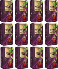 Efor Bergamot Siyah Dökme Çay 1.000 Gr X 12 Adet