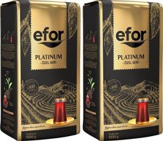 Efor Platinum Özel Seri Dökme Çay 1Kg. 2'Li Set