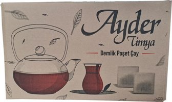 Ayder Timya Siyah Demlik Poşet Çay 6000 Gr.