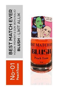 Best Match Ever Peach Tease Doğal Likit Allık