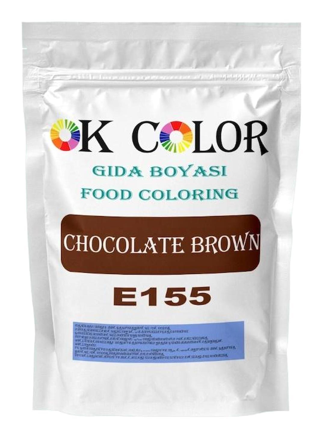 Chocolate Kahverengi Yağ Bazlı Toz Gıda Boyası 250 gr