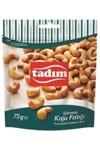 Tadım Kavrulmuş Tuzsuz Sossuz Kaju 75 gr