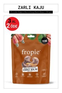 Fropie Kavrulmuş Tuzsuz Sossuz Kaju 3x75 gr