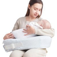Varsthree Ergonomik Elyaf Yıkanabilir Mavi Emzirme Yastığı