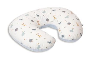 Fisher-Price Zoo Elyaf Sırt Destekli Yıkanabilir Mavi Emzirme Yastığı