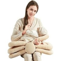Lucky Day Elyaf Yıkanabilir Kahverengi Emzirme Yastığı