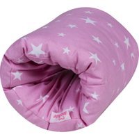 Sevi Bebe Yıldız Desen Elyaf Yıkanabilir Pembe Emzirme Yastığı