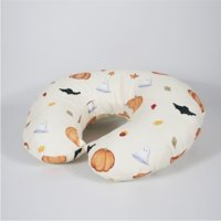 Dear Deer Love Pumpkin Elyaf Sırt Destekli Yıkanabilir Antrasit Emzirme Yastığı