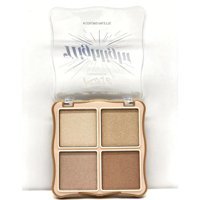 Rose Cosmetics V Face 4 Colors Toz Highlighter Paleti Çok Renkli