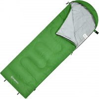 Kingcamp Oase 250 -12 Derece Polyester 3 Mevsim Kamp Tek Kişilik Yetişkin Uyku Tulumu Yeşil