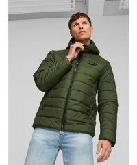 Puma Ess Hooded Padded Softshell Gore Tex Su Geçirmez Fermuarlı Polyester Erkek Outdoor Mont Yeşil