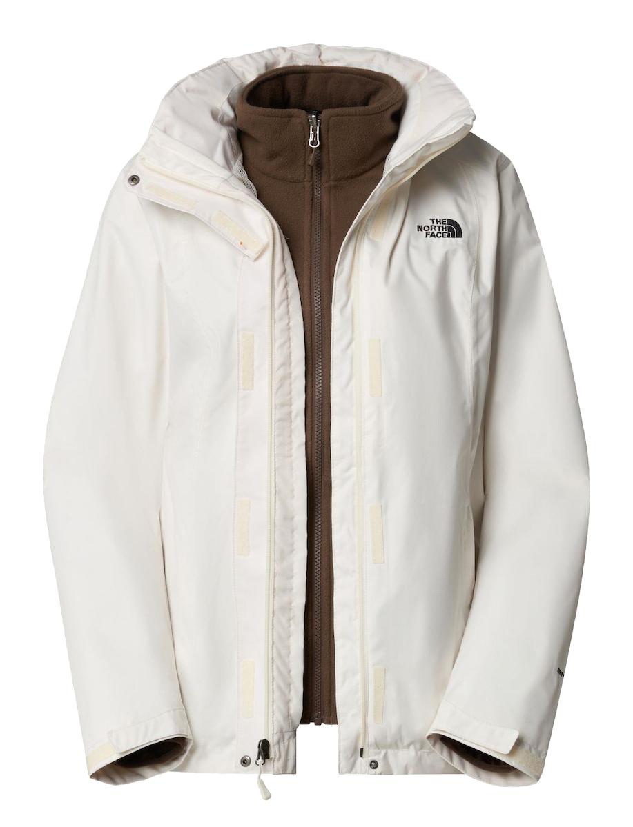 The North Face Evolve II Triclimate Softshell Gore Tex Su Geçirmez Fermuarlı Polyester Kadın NF00CG569IF1 Outdoor Mont Beyaz
