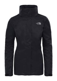 The North Face W Evolve II Triclimate Softshell Gore Tex Su Geçirmez Fermuarlı Polyester Kadın Outdoor Mont Siyah