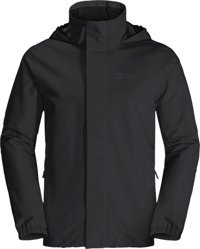 Jack Wolfskin Stormy Point Softshell Gore Tex Su Geçirmez Fermuarlı Polyester Erkek 1111142 Outdoor Mont Siyah