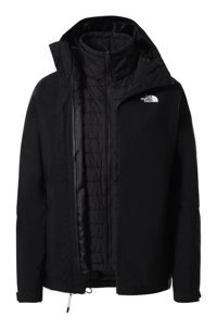 The North Face Carto Triclimate Softshell Gore Tex Su Geçirmez Fermuarlı Polyester Kadın Outdoor Mont Siyah