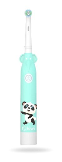 Kiwi KTB-6015 Panda Yumuşak U Pilli Çocuk Diş Fırçası Yeşil