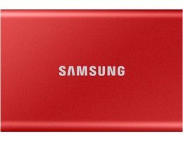 Samsung T7 MU-PC500R/WW 500 GB 2.5 inç USB Type C USB 3.2 Gen 2 Taşınabilir SSD Kırmızı