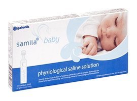 Galenik Samila Baby İzotonik 10'lu Flakon Serum Fizyolojik 5 Ml